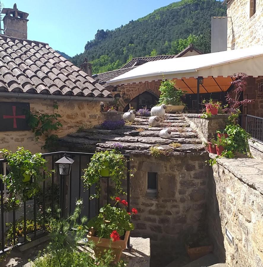La Grange Templiere 2018 Bed & Breakfast Peyreleau Bagian luar foto